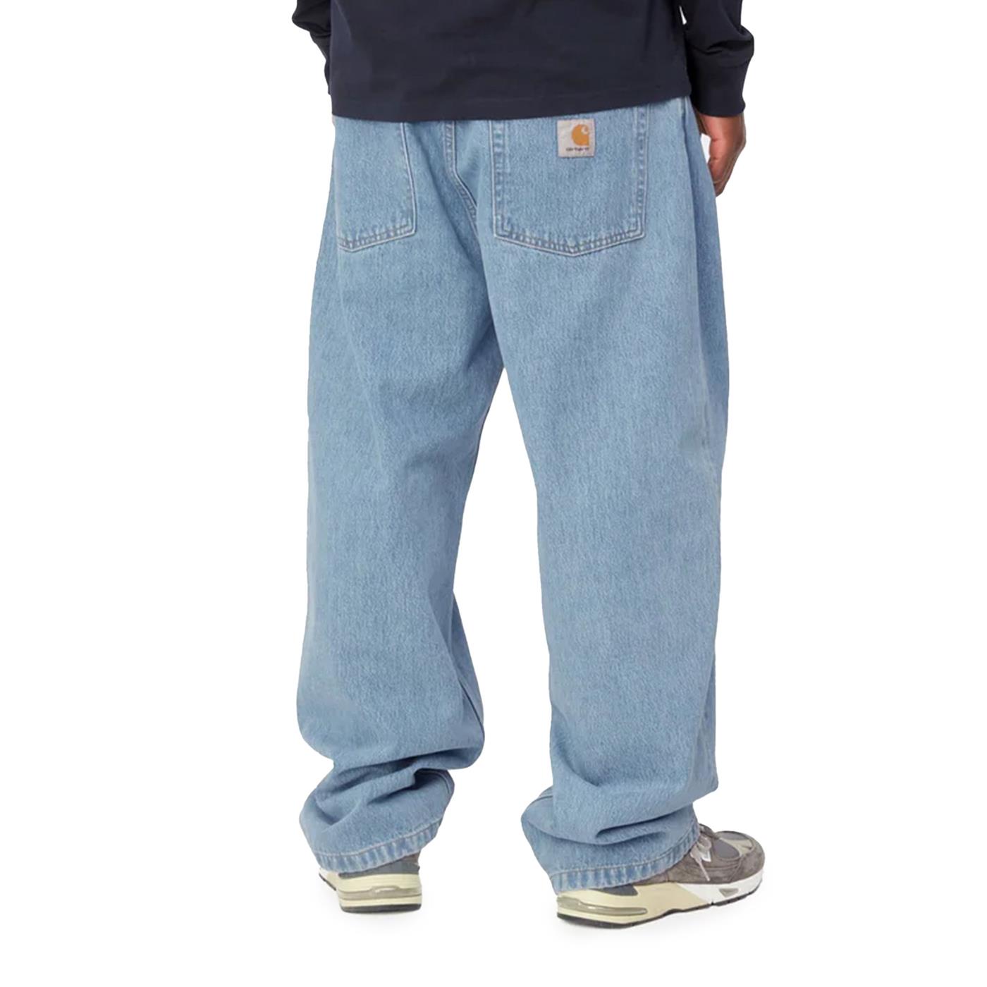 Carhartt WIP Brandon Pant Blue stone bleached - I0312460112