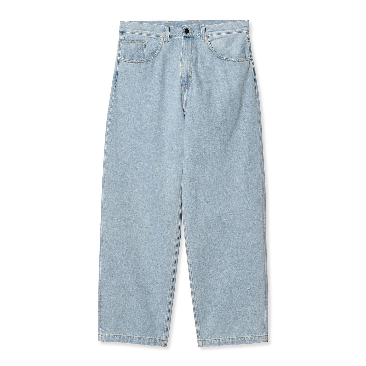Carhartt WIP Brandon Pant Blue heavy stone bleached - I03124601A3