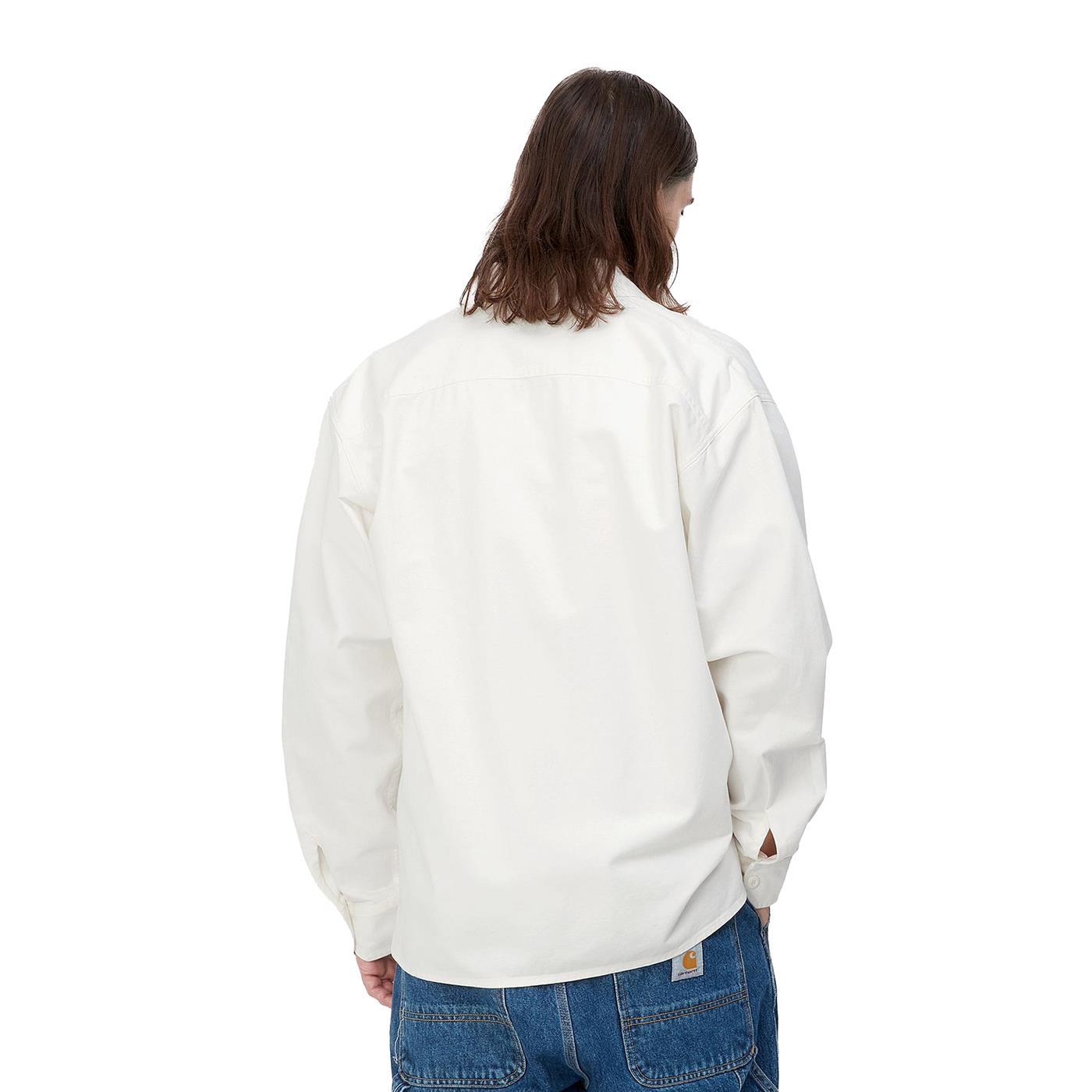 Carhartt WIP Reno Shirt Jacket Off-White Garment Dyed - I031447350GD