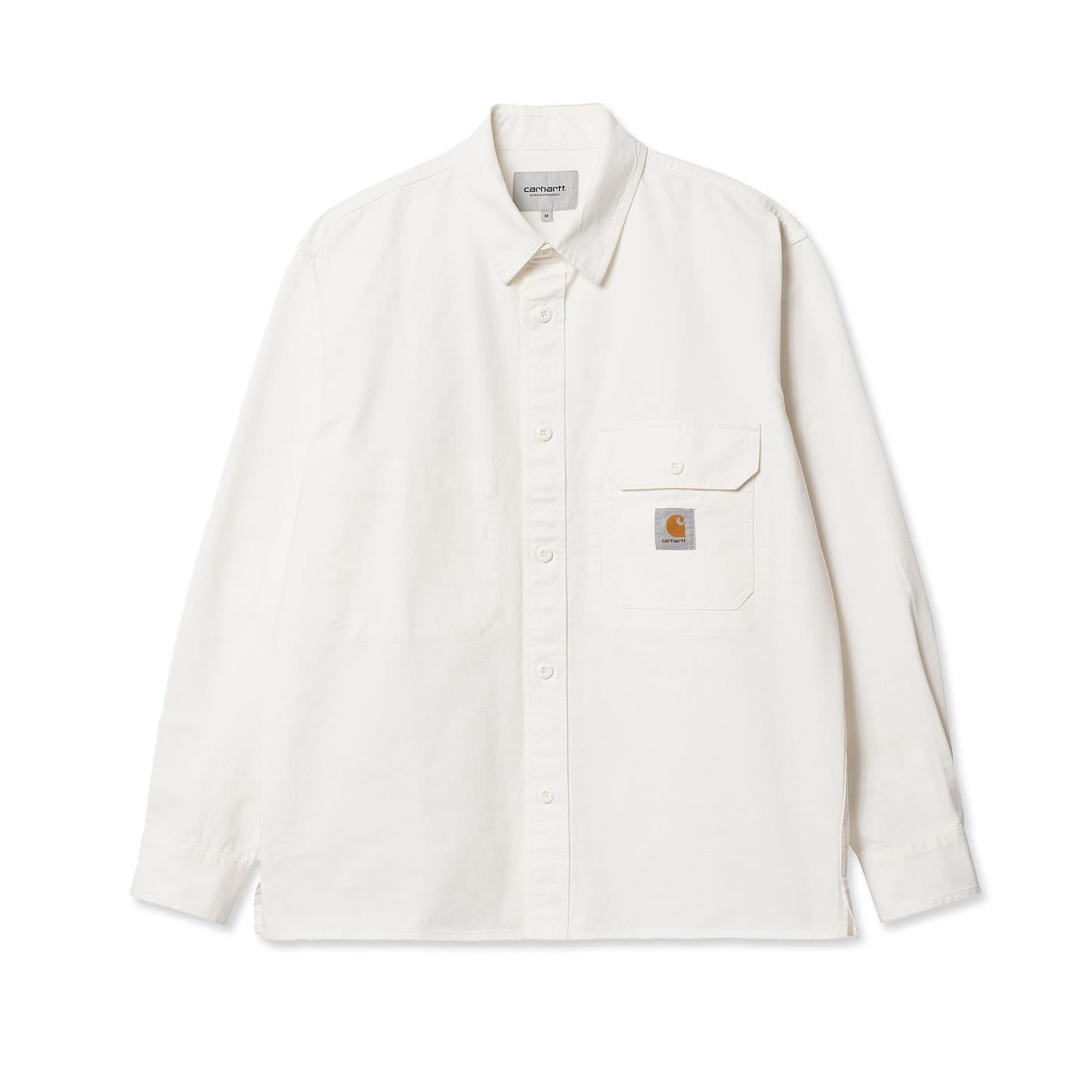 Carhartt WIP Reno Shirt Jacket Off-White Garment Dyed - I031447350GD
