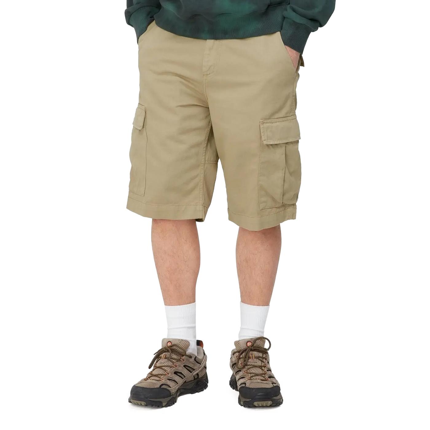 Carhartt WIP Regular Cargo Short Ammonite Garment Dyed - I0315170VZGD