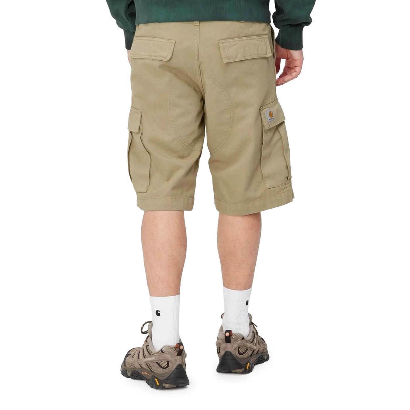 Carhartt WIP Regular Cargo Short Ammonite Garment Dyed - I0315170VZGD