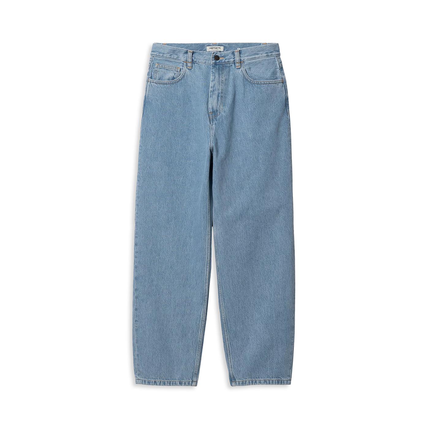 Carhartt WIP W Brandon Pant Blue stone bleached - I0319180112