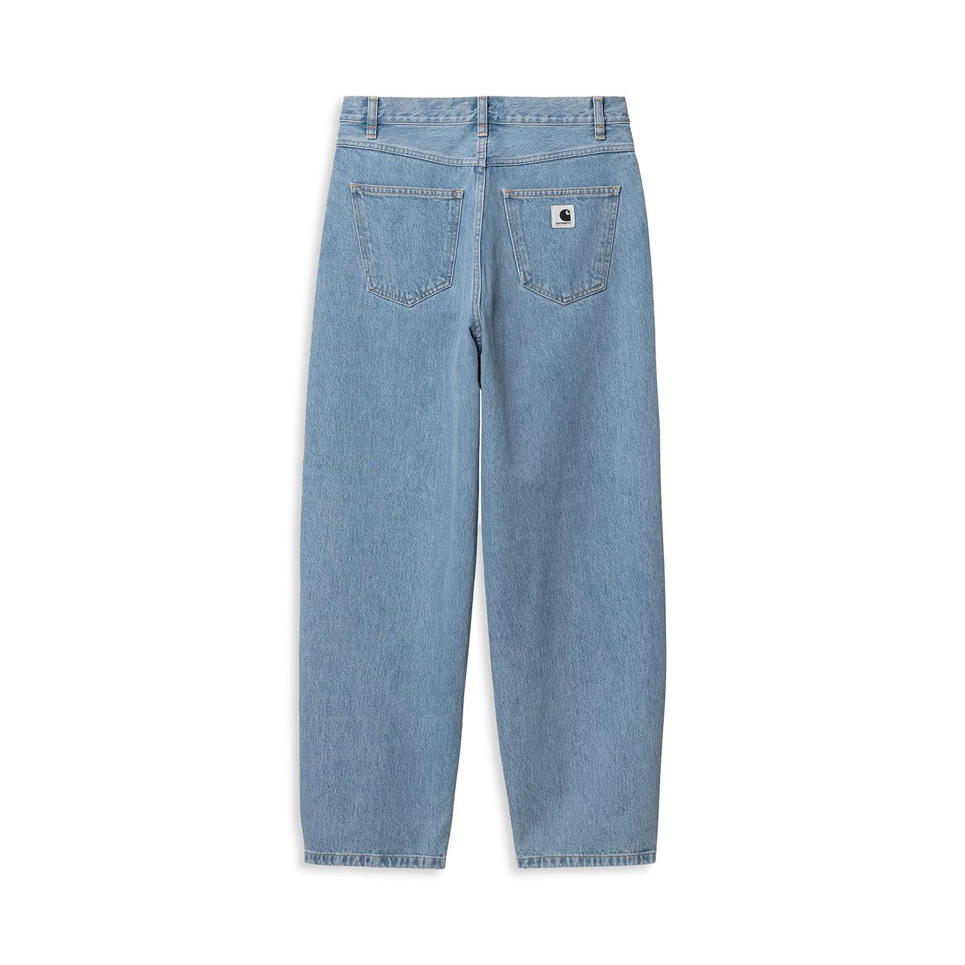 Carhartt WIP W Brandon Pant Blue stone bleached - I0319180112