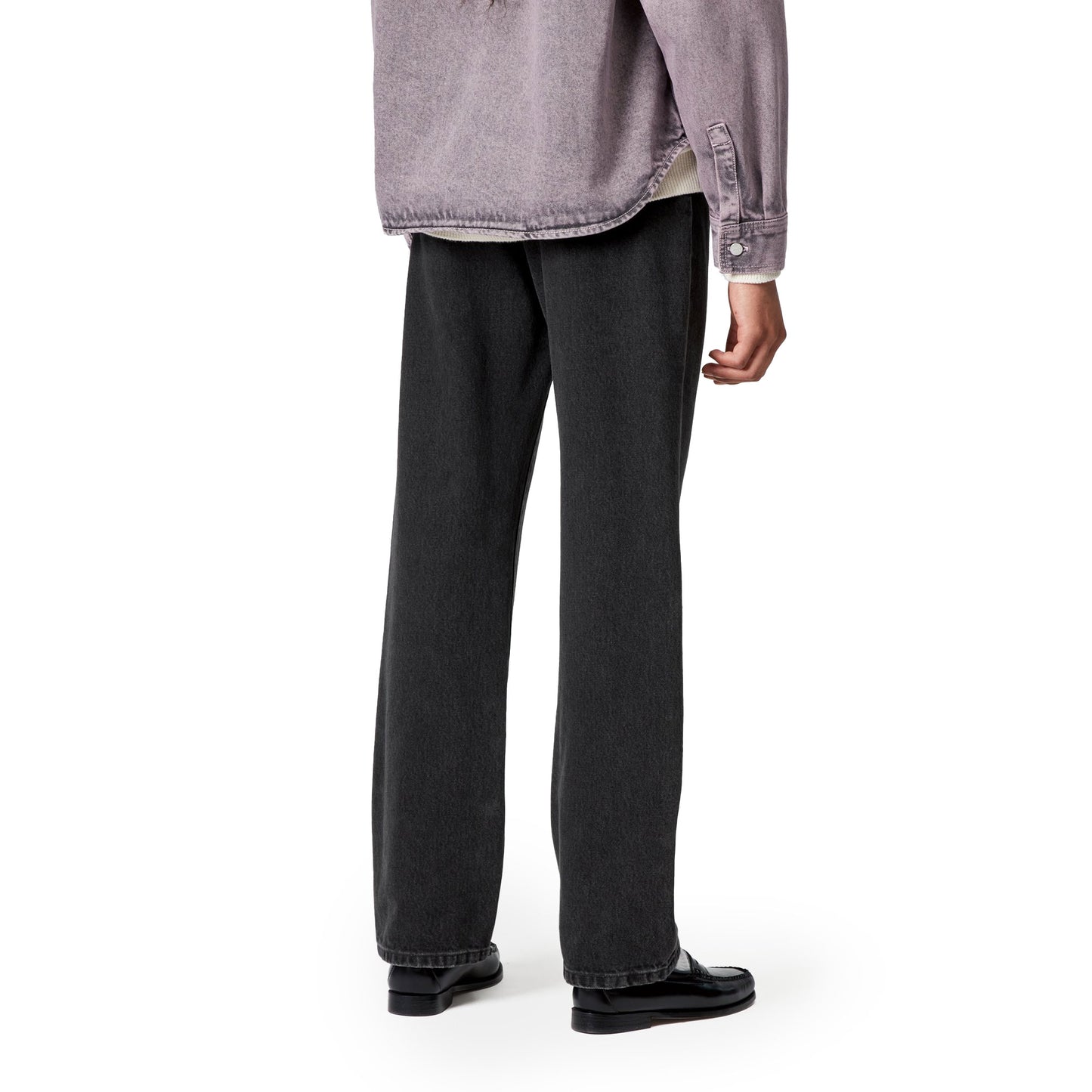 Carhartt WIP W Noxon Pant Black stone washed - I0319208906