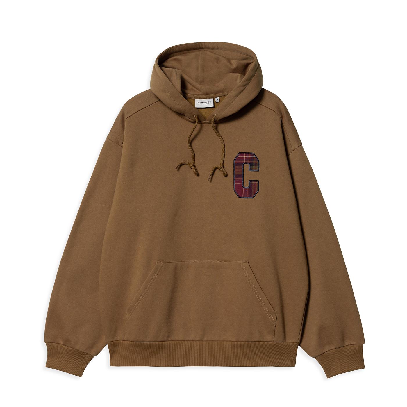 Carhartt WIP Hooded Wiles Sweat Hamilton Brown - I032457HZXX