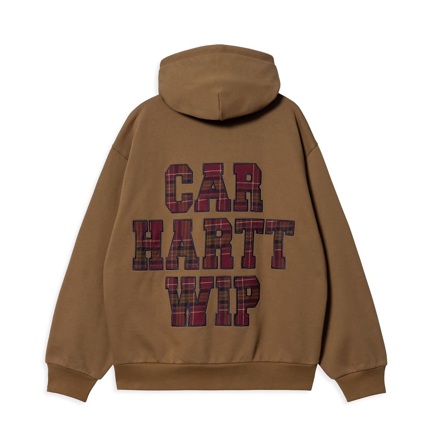 Carhartt WIP Hooded Wiles Sweat Hamilton Brown - I032457HZXX