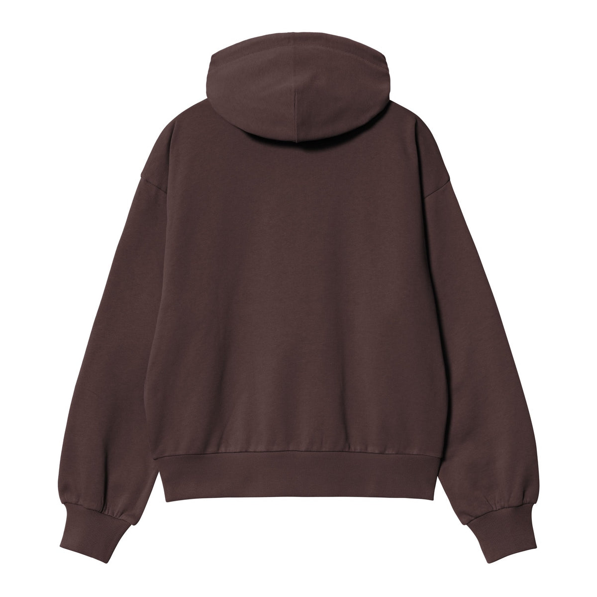 Carhartt WIP W Hooded Casey Sweatshirt Palisander/Silver - I0326443BXXX