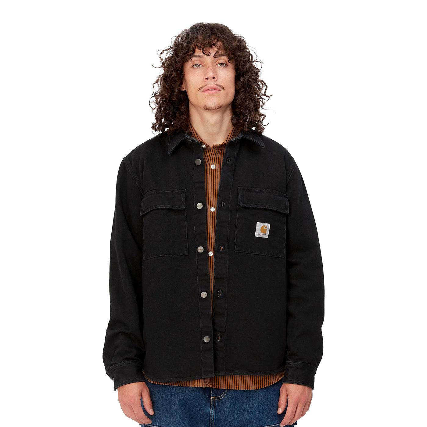 Carhartt WIP Manny Shirt Jacket Black - I0327058902