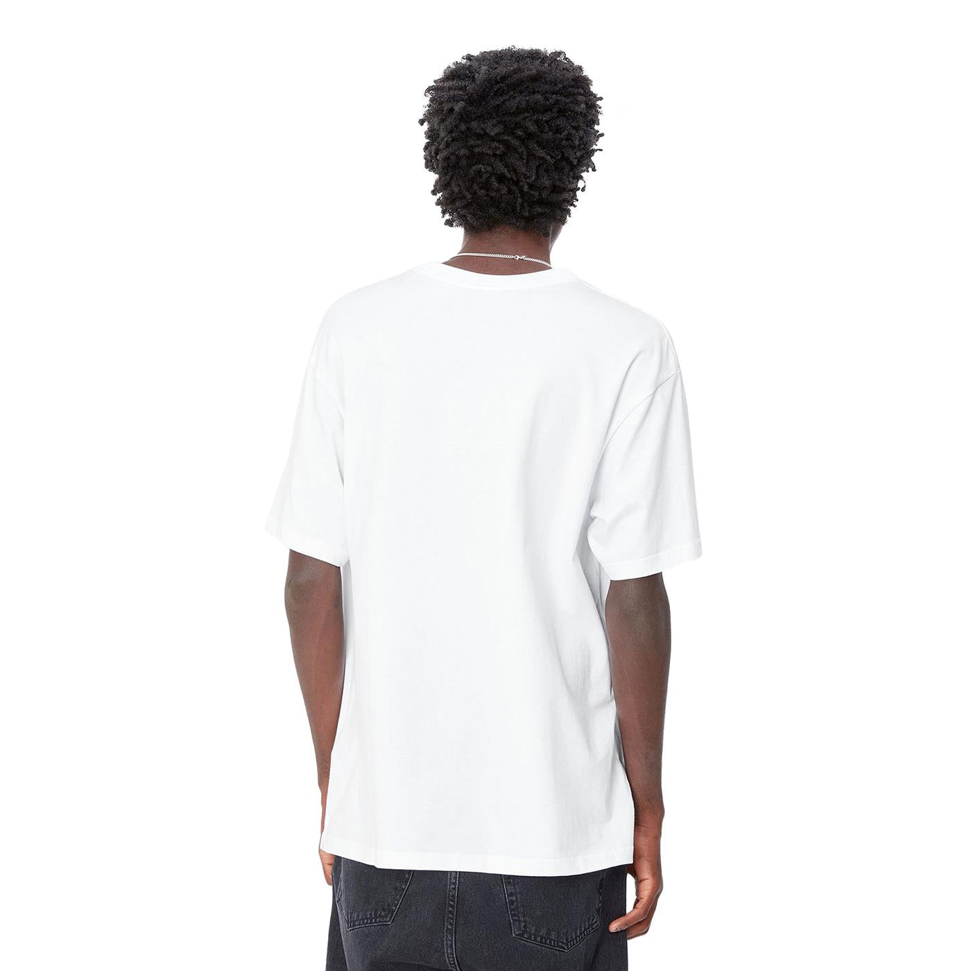 Carhartt WIP S/S Madison T-Shirt White/Black - I03300000AXX
