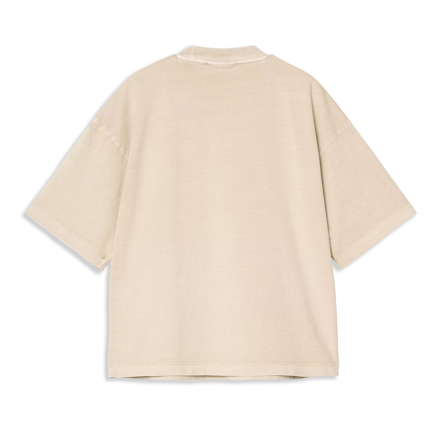 Carhartt WIP W S/S Nelson T-Shirt Fleur De Sel garment dyed - I0330512LPGD