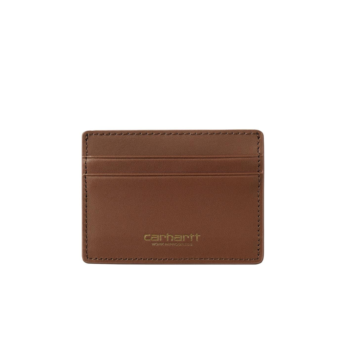 Carhartt WIP Vegas Cardholder Cognac/Gold - I03310920IXX