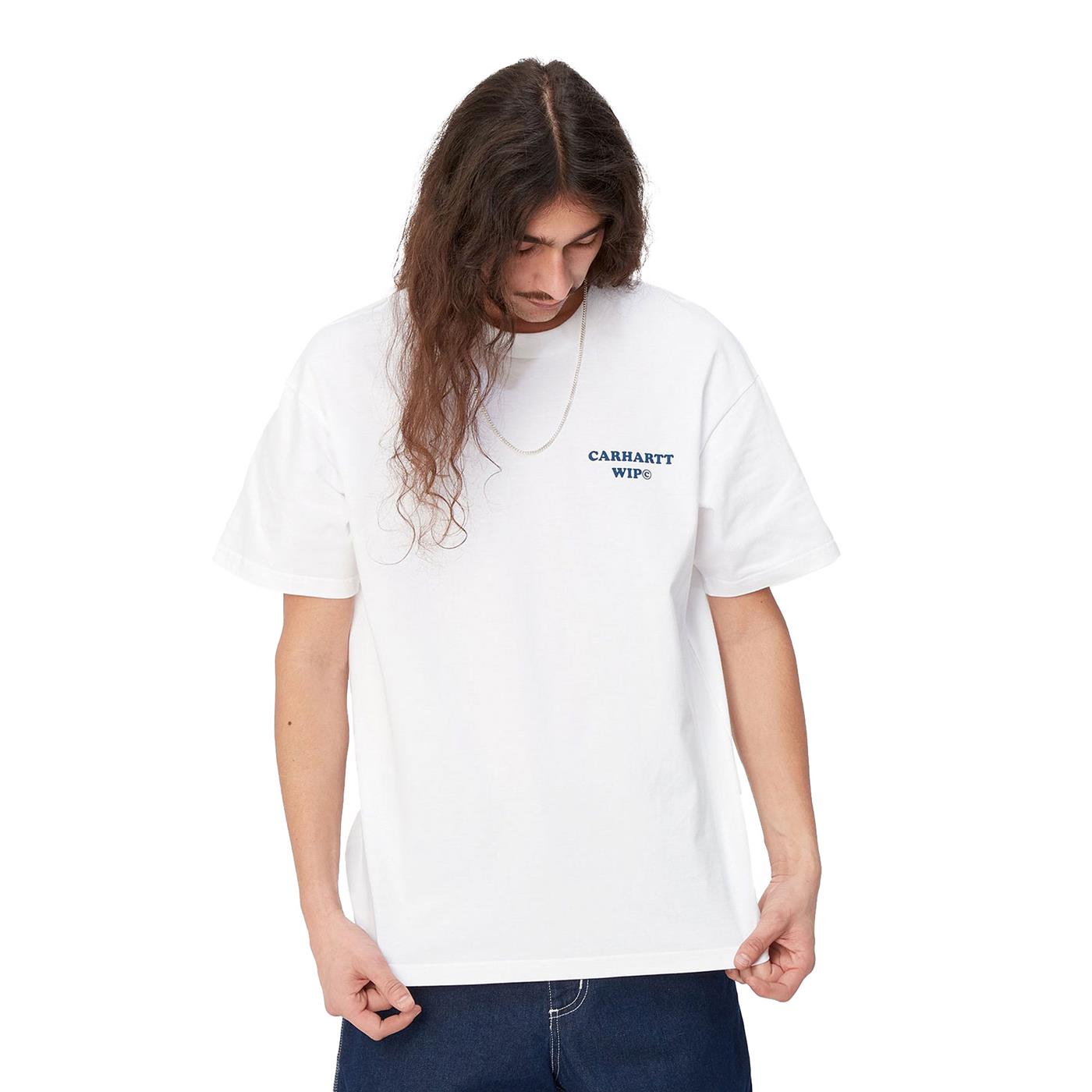 Carhartt WIP S/S Isis Maria Dinner T-Shirt White - I03312702XX