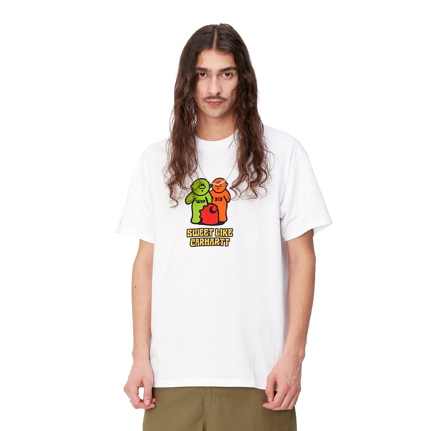 Carhartt WIP S/S Gummy T-Shirt White - I03316402XX