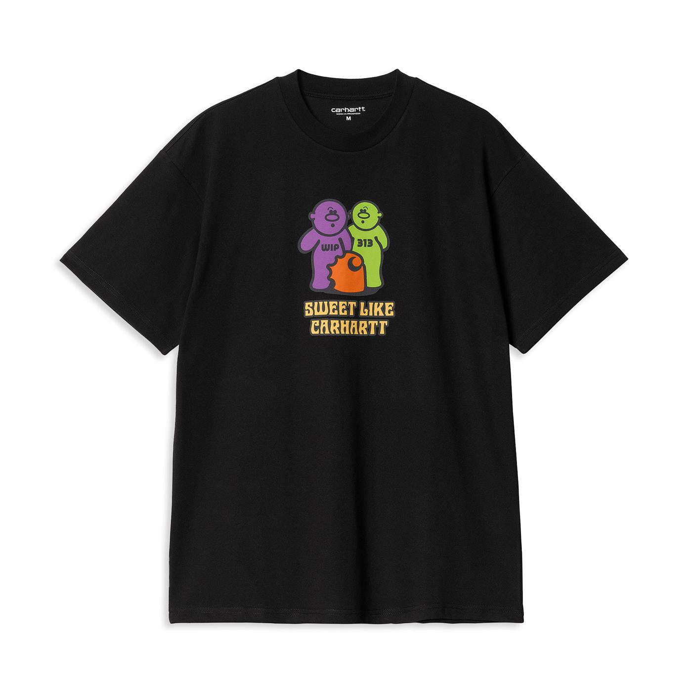 Carhartt WIP S/S Gummy T-Shirt Black - I03316489XX