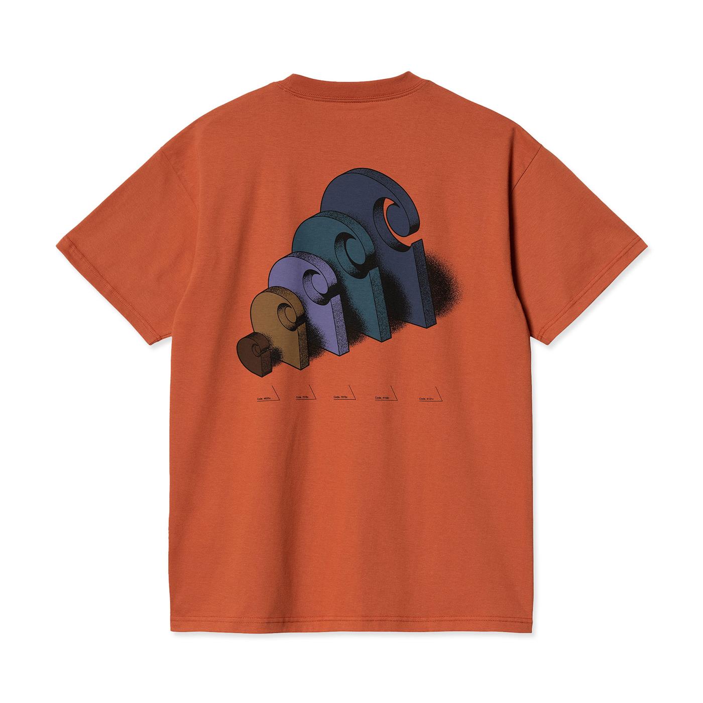 Carhartt WIP S/S Diagram C T-Shirt Phoenix - I0331771CLXX