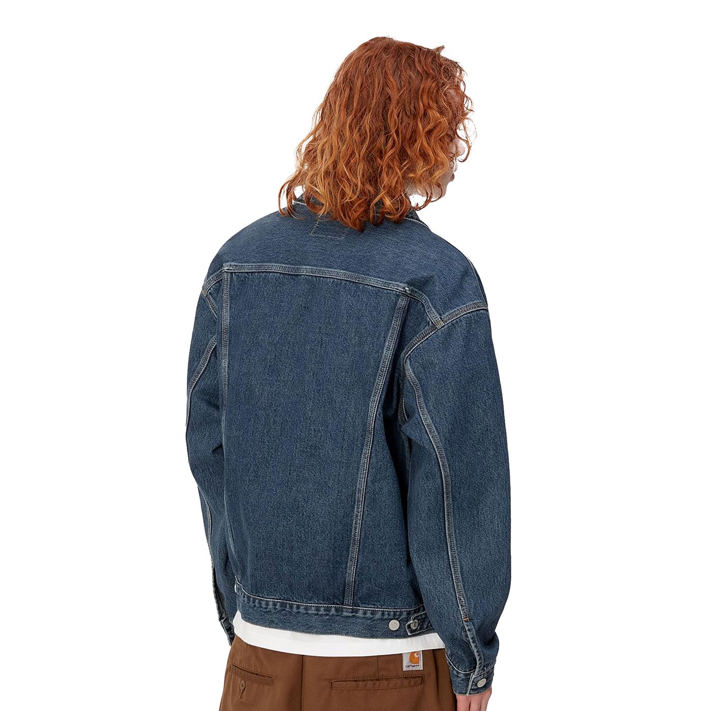 Carhartt WIP Helston Jacket Blue cloud stone - I033352014N