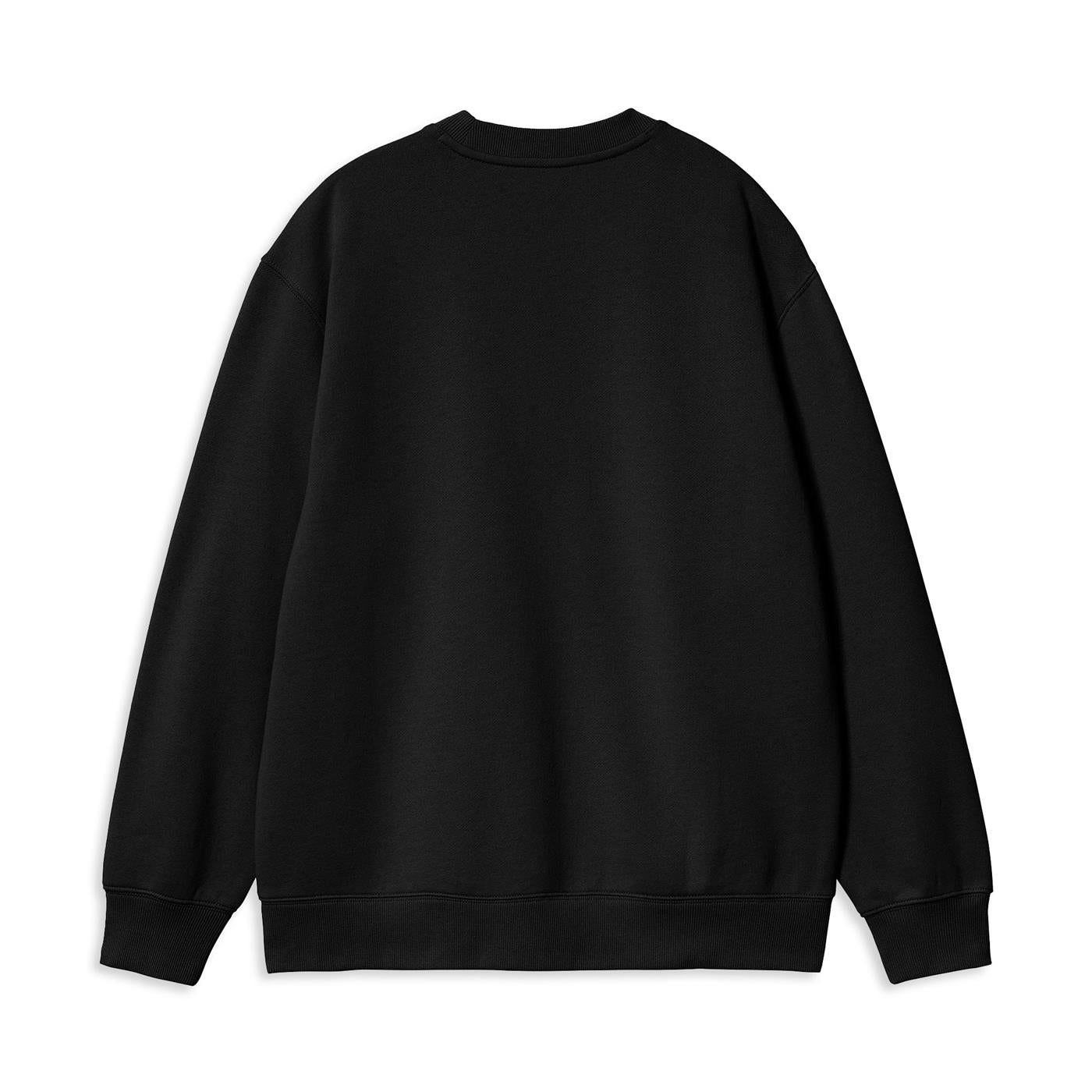 Carhartt WIP W Carhartt Sweat Black/White - I0336470D2XX