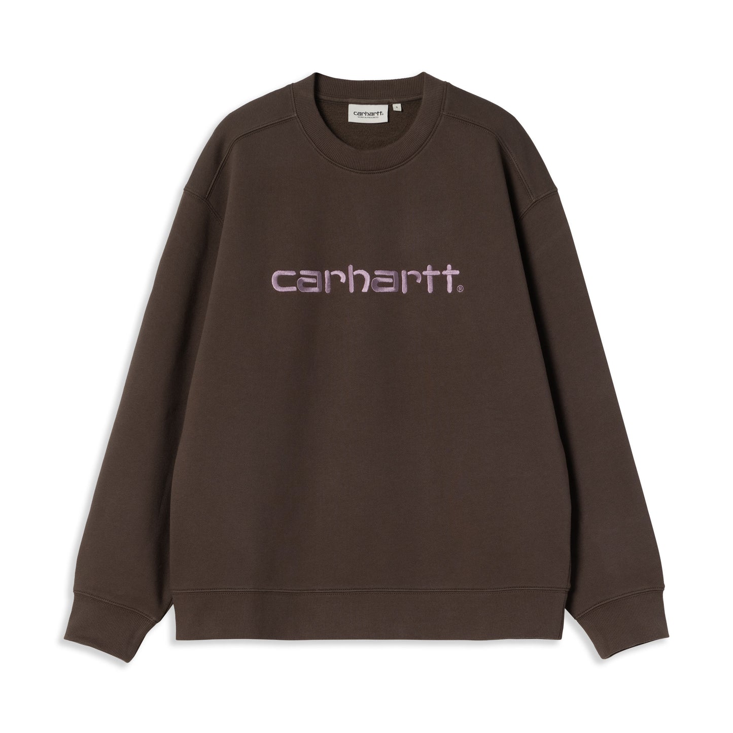 Carhartt WIP W Carhartt Sweat Vitola/Phlox - I03364739LXX