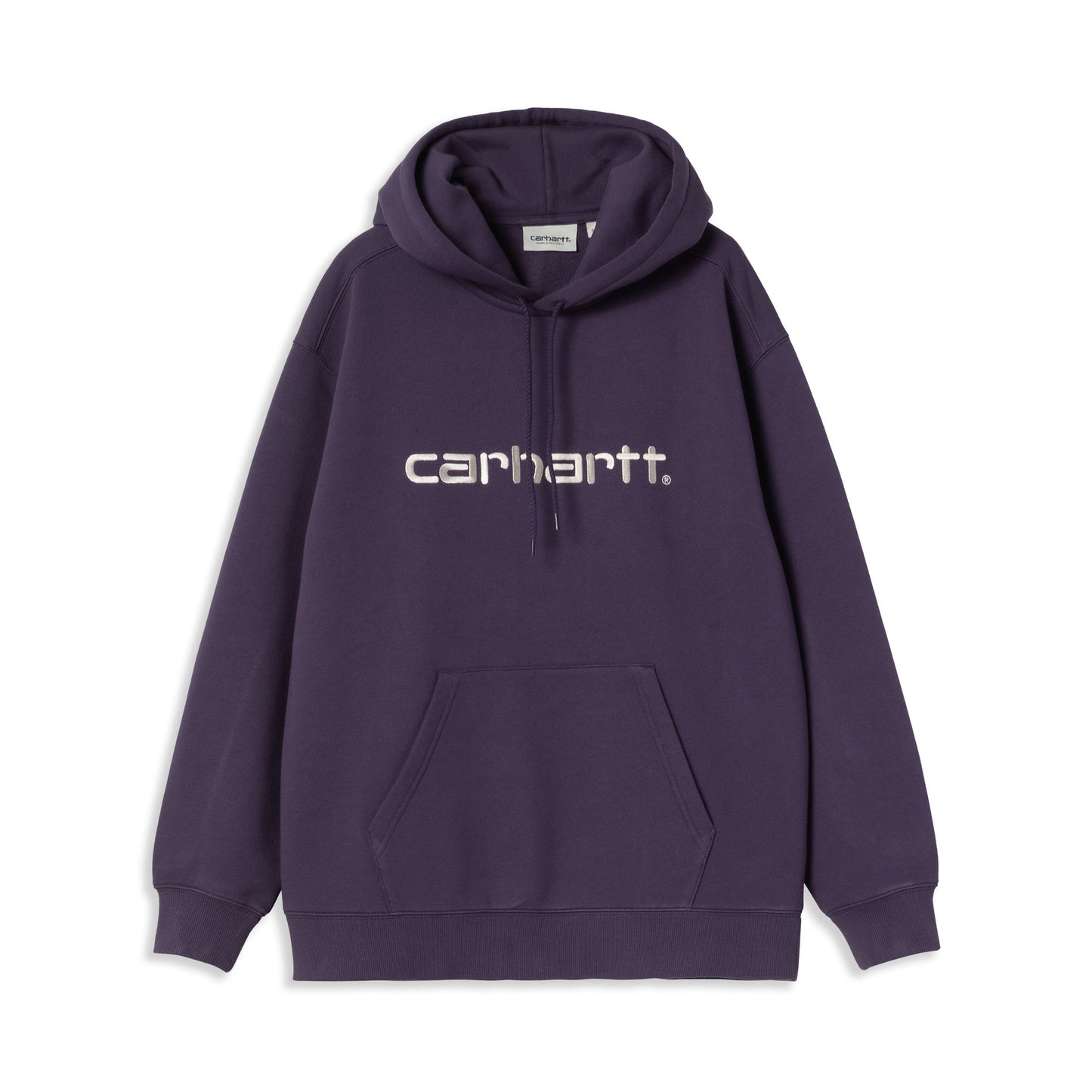 Carhartt WIP W Hooded Carhartt Sweat Lokers/Salt - I03364838IXX