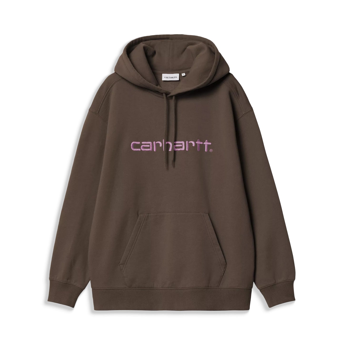 Carhartt WIP W Hooded Carhartt Sweat Vitola/Phlox - I03364839LXX