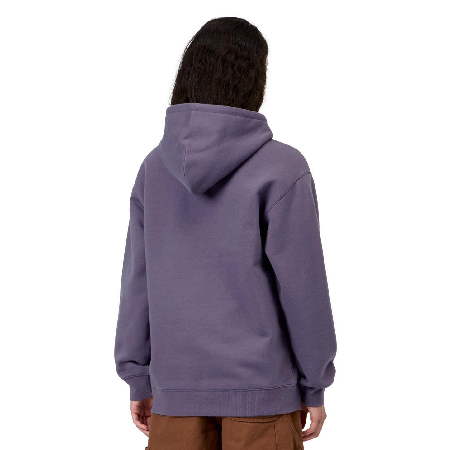 Carhartt WIP W Hooded Carhartt Sweat Shady Purple/Dark Navy - I0336483Z2XX