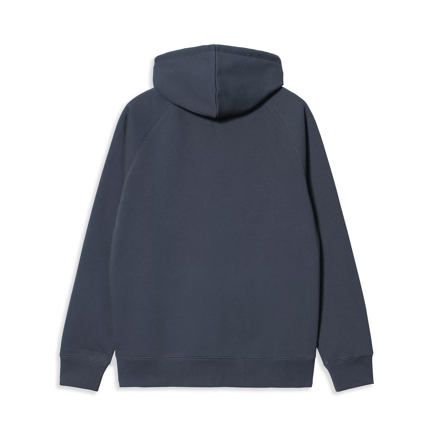 Carhartt WIP Hooded Chase Jacket Silver Dusky Blue/Gold - I0336642Q8XX