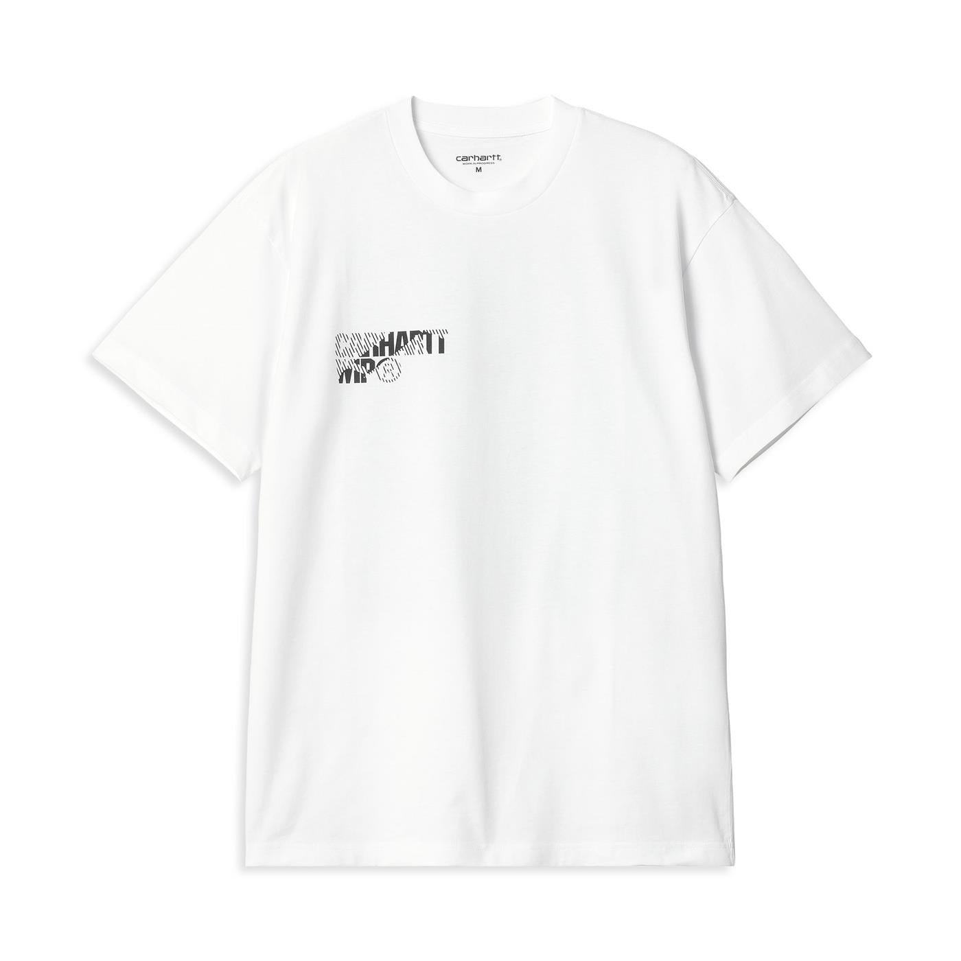 Carhartt WIP S/S Jalou C T-Shirt White/Black - I03394400AXX