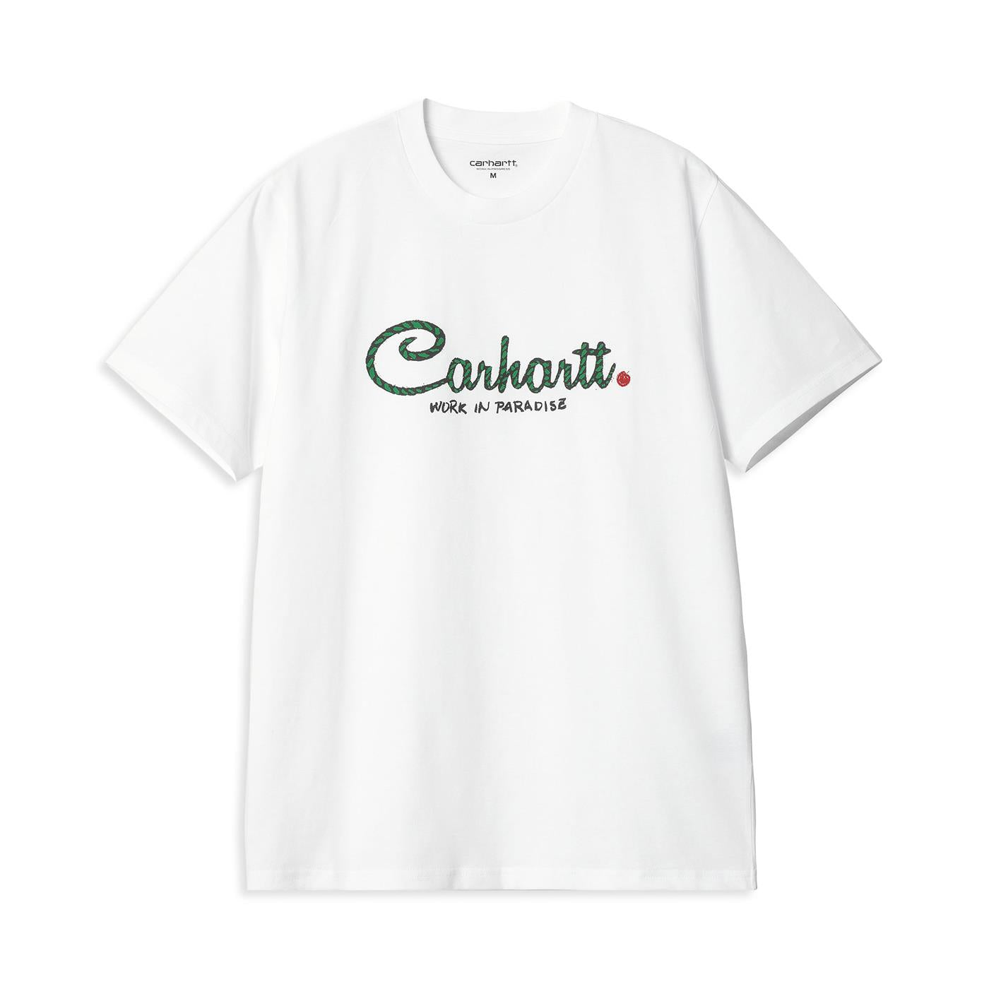 Carhartt WIP S/S Paradise Script T-Shirt White - I03394802XX