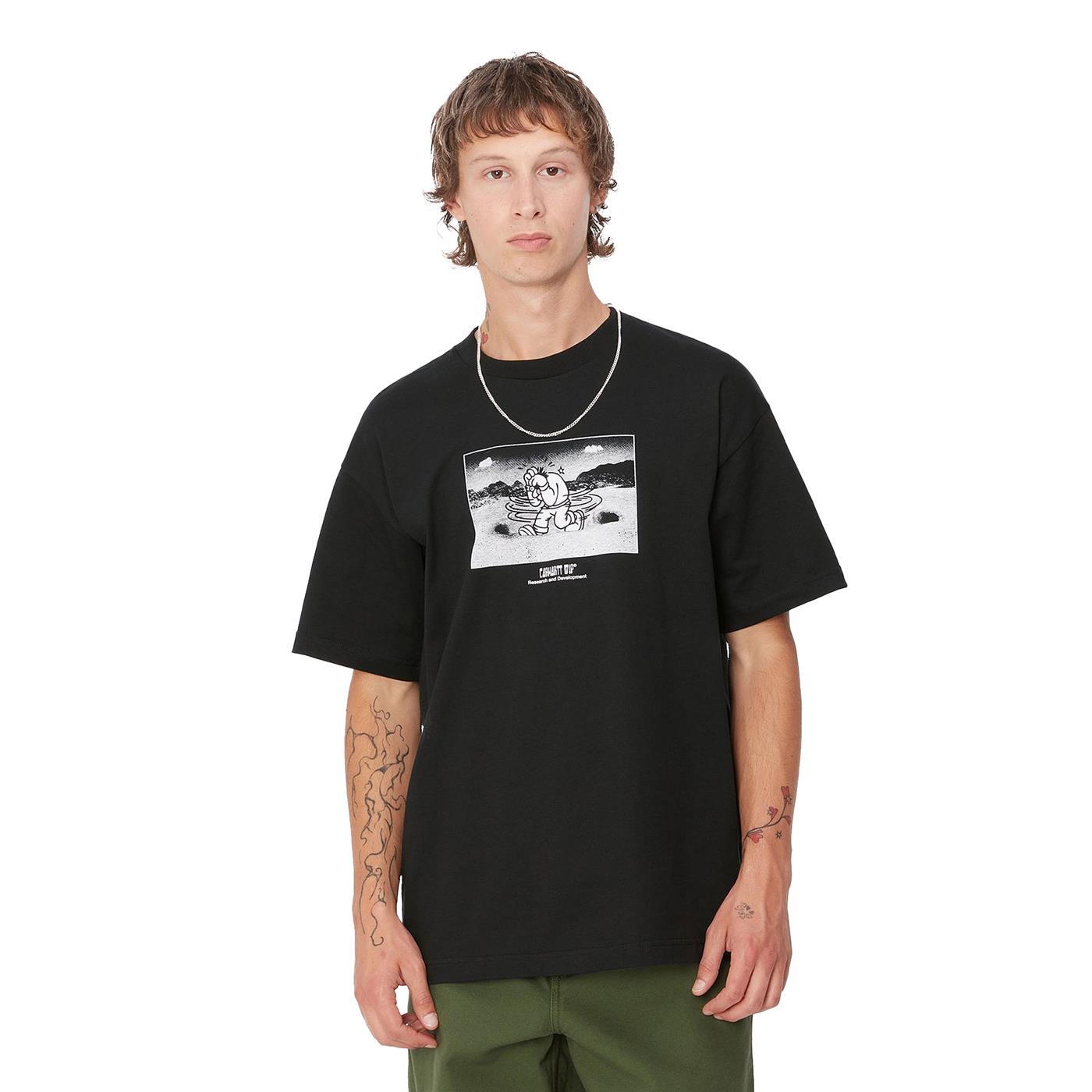 Carhartt WIP S/S Think Tank T-Shirt Black - I03396489XX