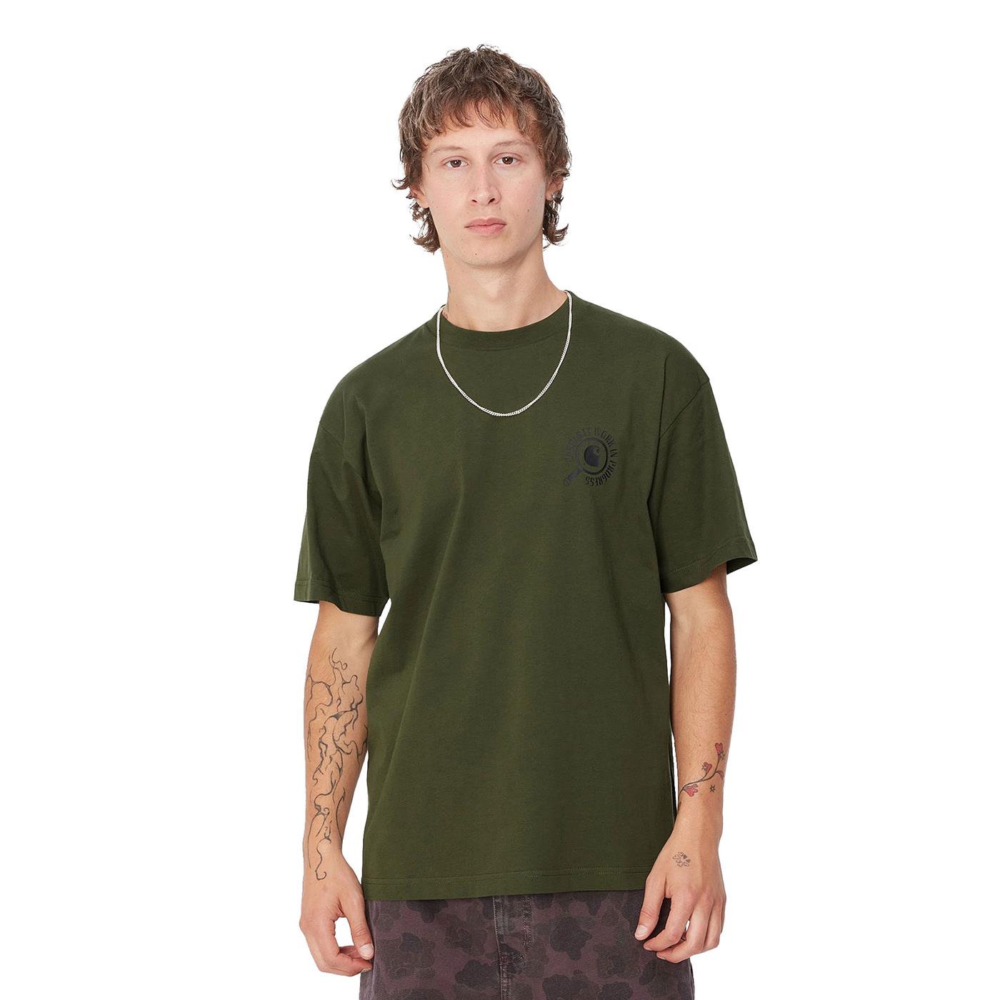 Carhartt WIP S/S Inspector T-Shirt Tarragon - I0339662BRXX