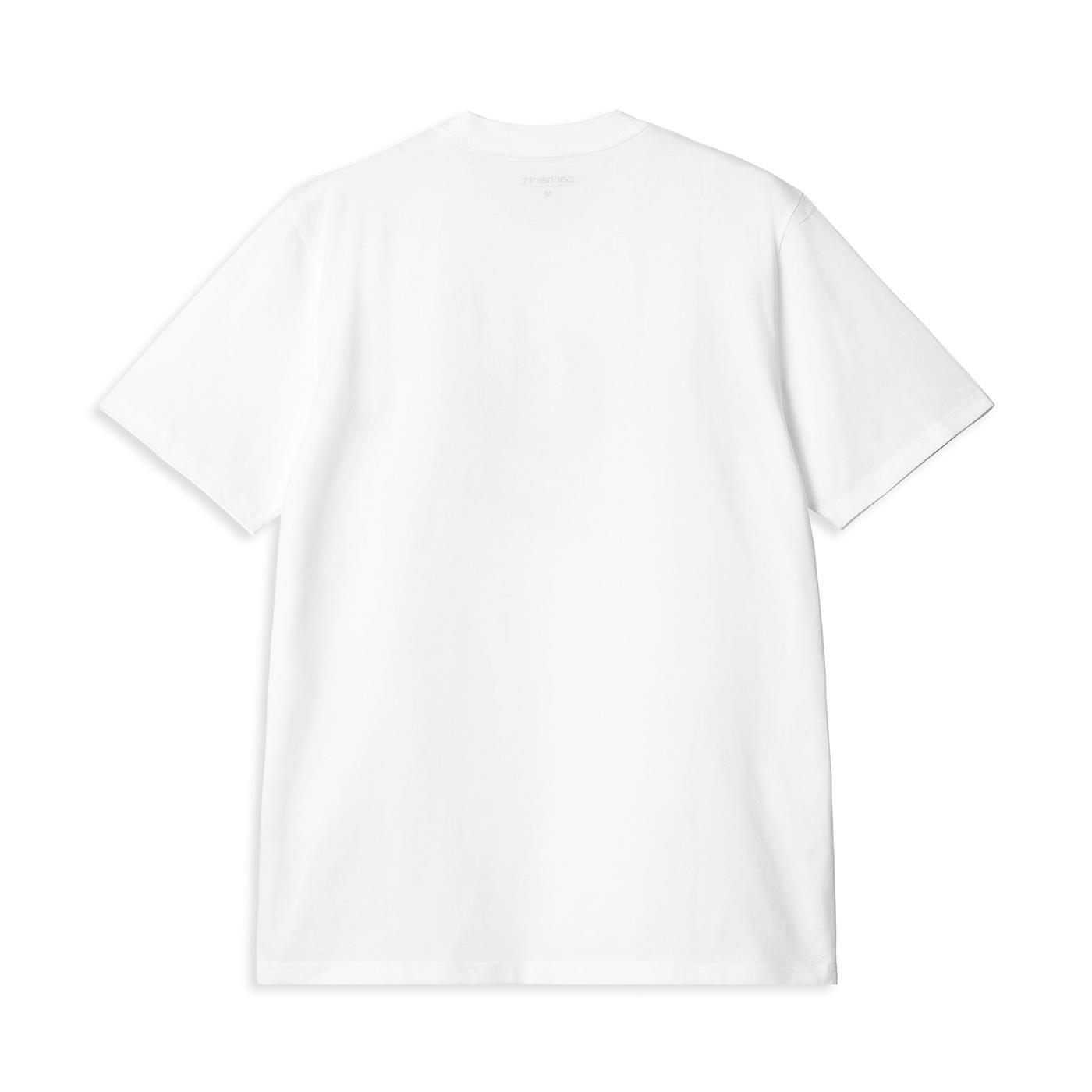 Carhartt WIP S/S Move On Up T-Shirt White/Black - I03398800AXX