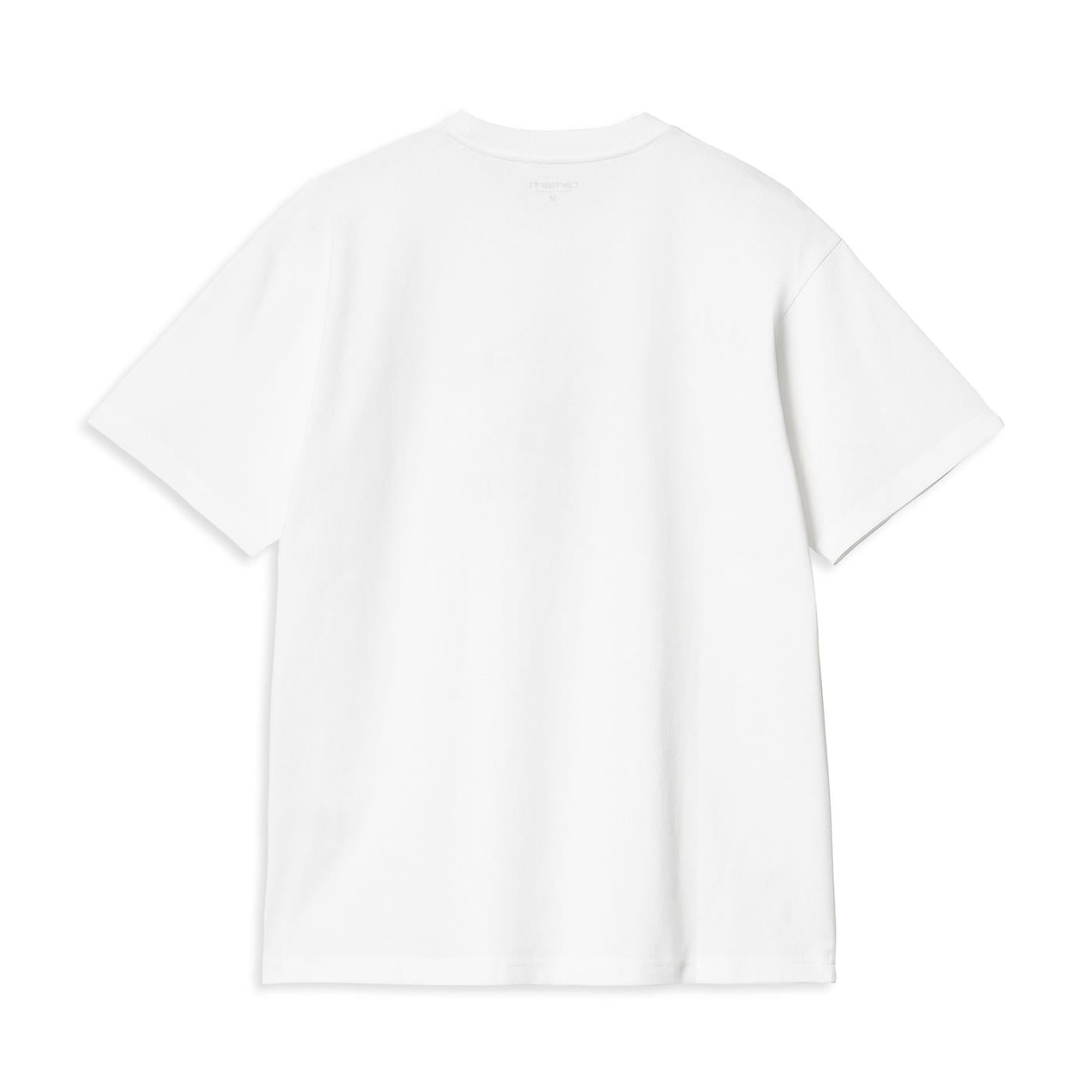 Carhartt WIP S/S Basics T-Shirt White/Black - I03398900AXX