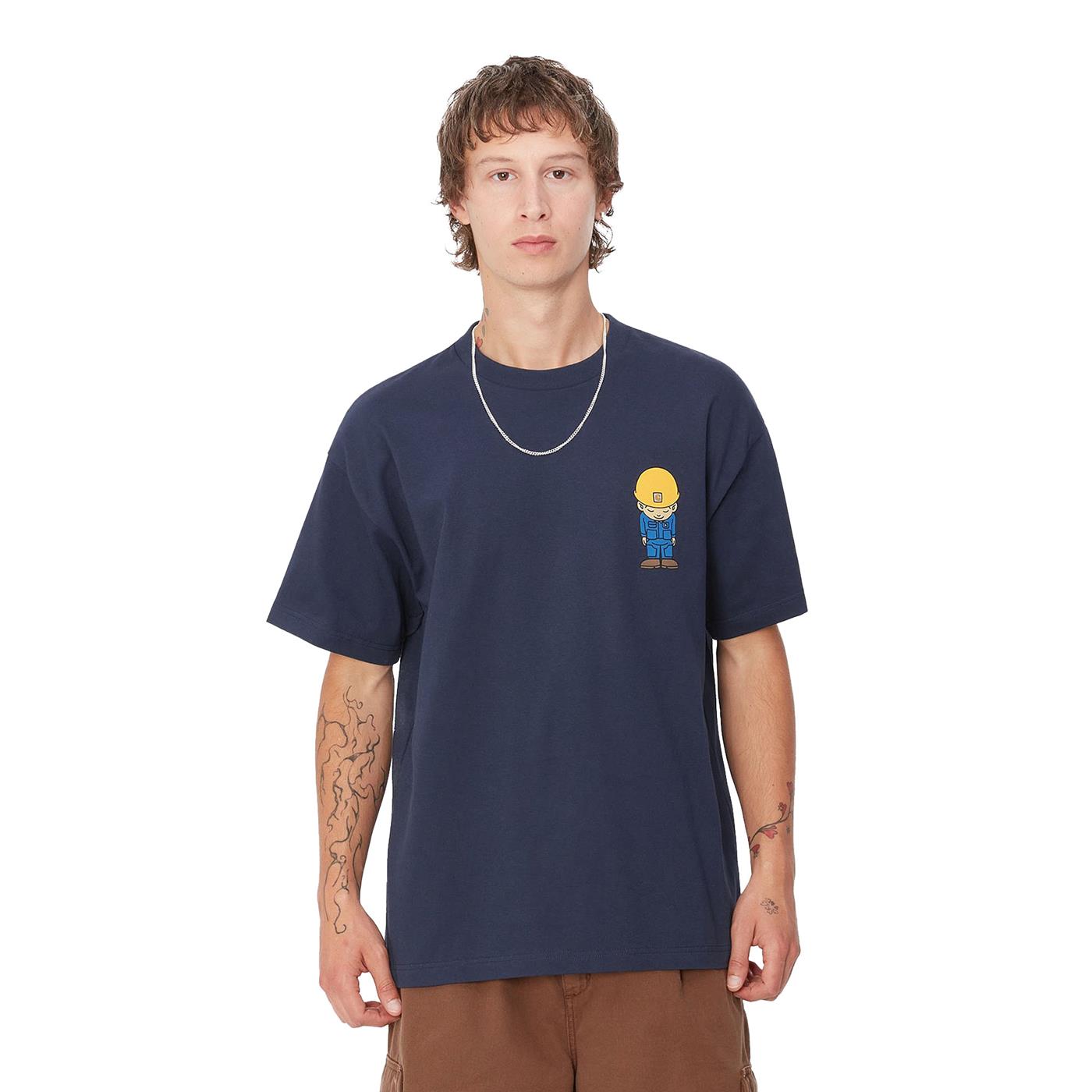 Carhartt WIP S/S Sumimasen T-Shirt Air Force Blue - I03399429LXX