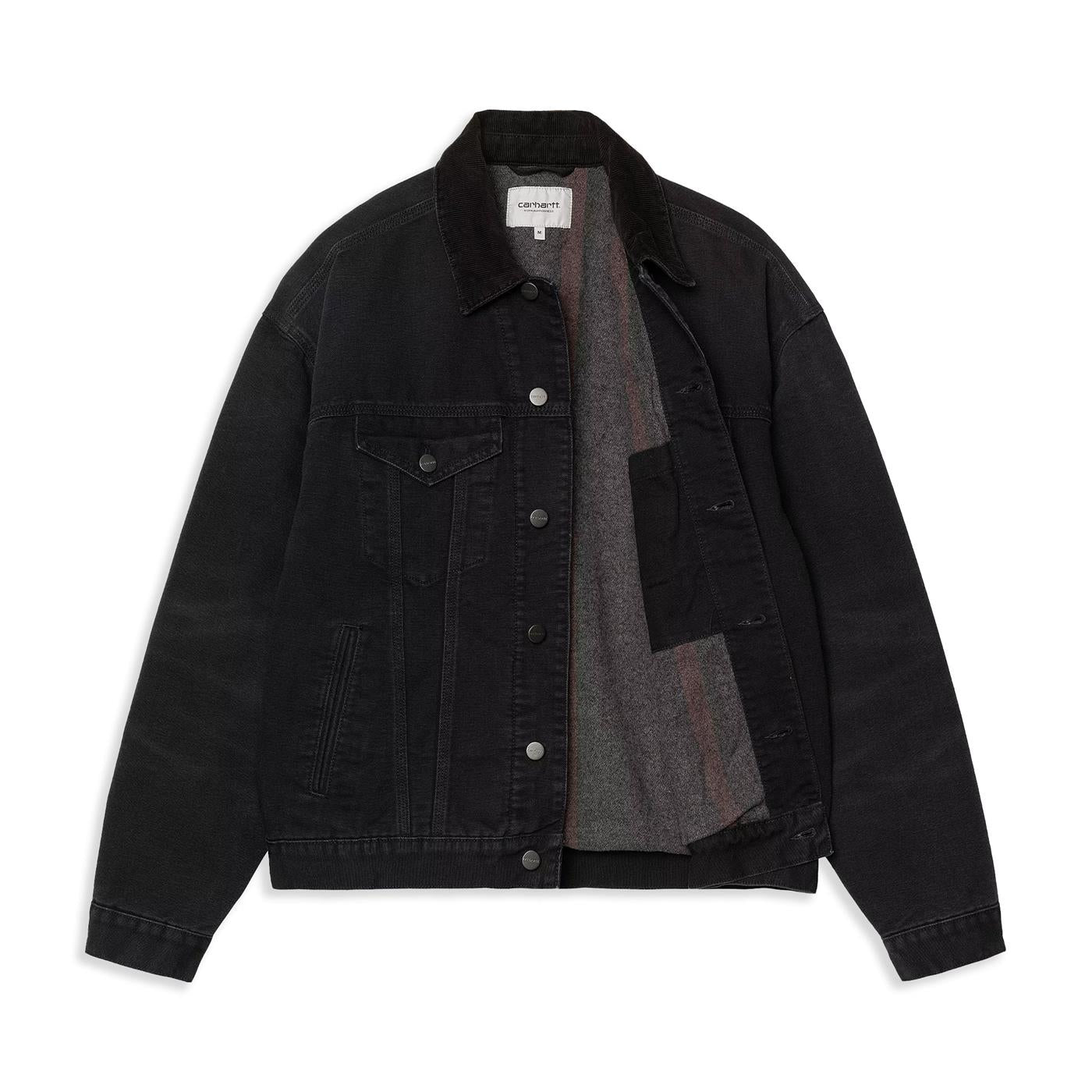 Carhartt WIP Dayton Trucker Jacket Black/Black - I03431500E4O
