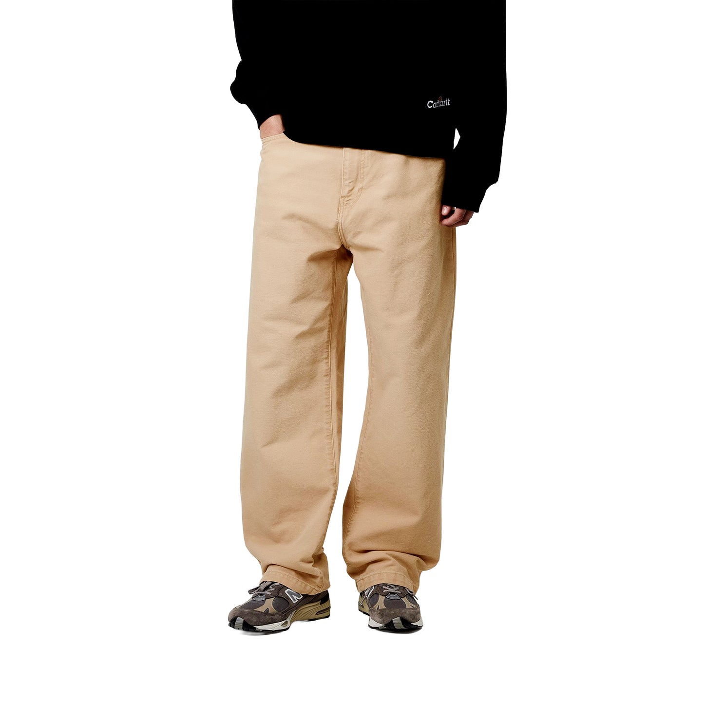 Carhartt WIP Landon Pant Dusty Hamilton Brown - I03431807E4O