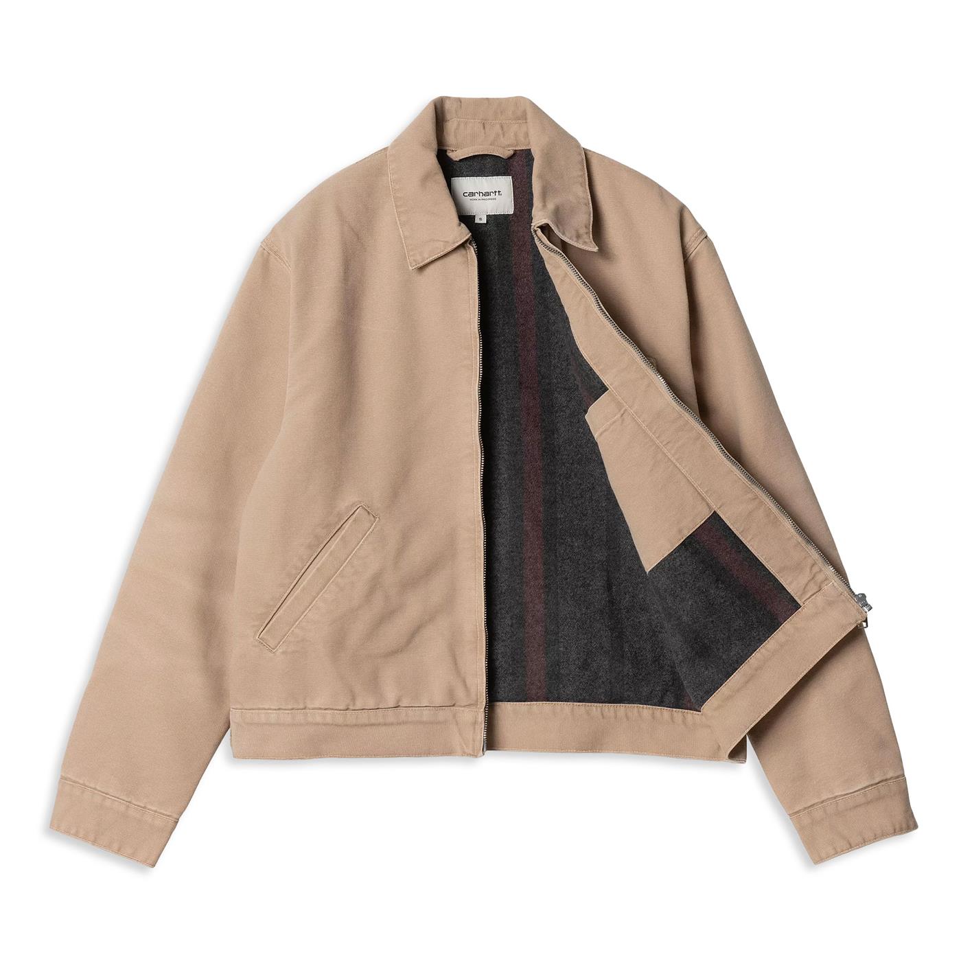 Carhartt WIP W Dayton Jacket Dusty Hamilton Brown - I03432007E4O