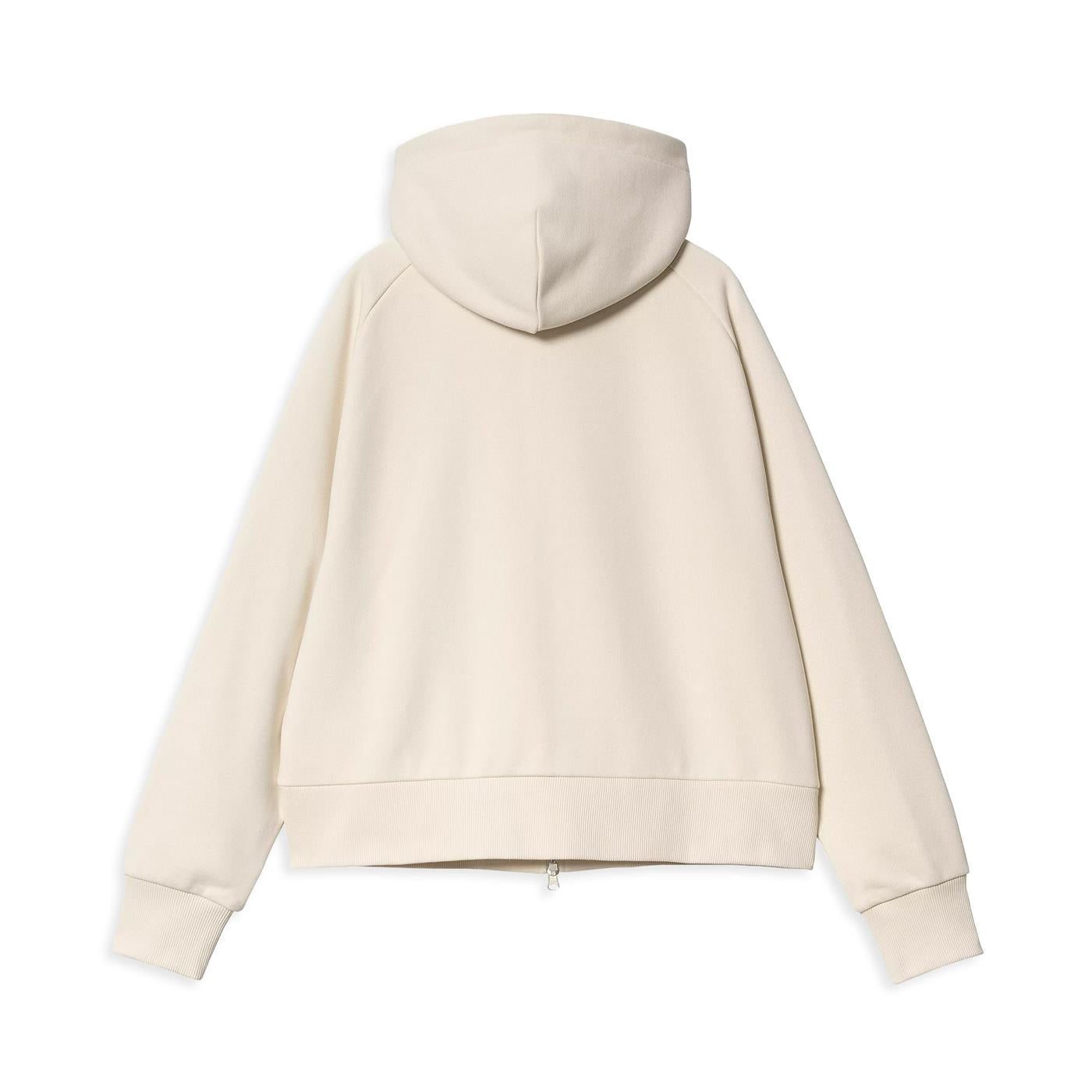 Carhartt WIP W Hooded Eldon Sweat Jacket Natural - I03437405XX