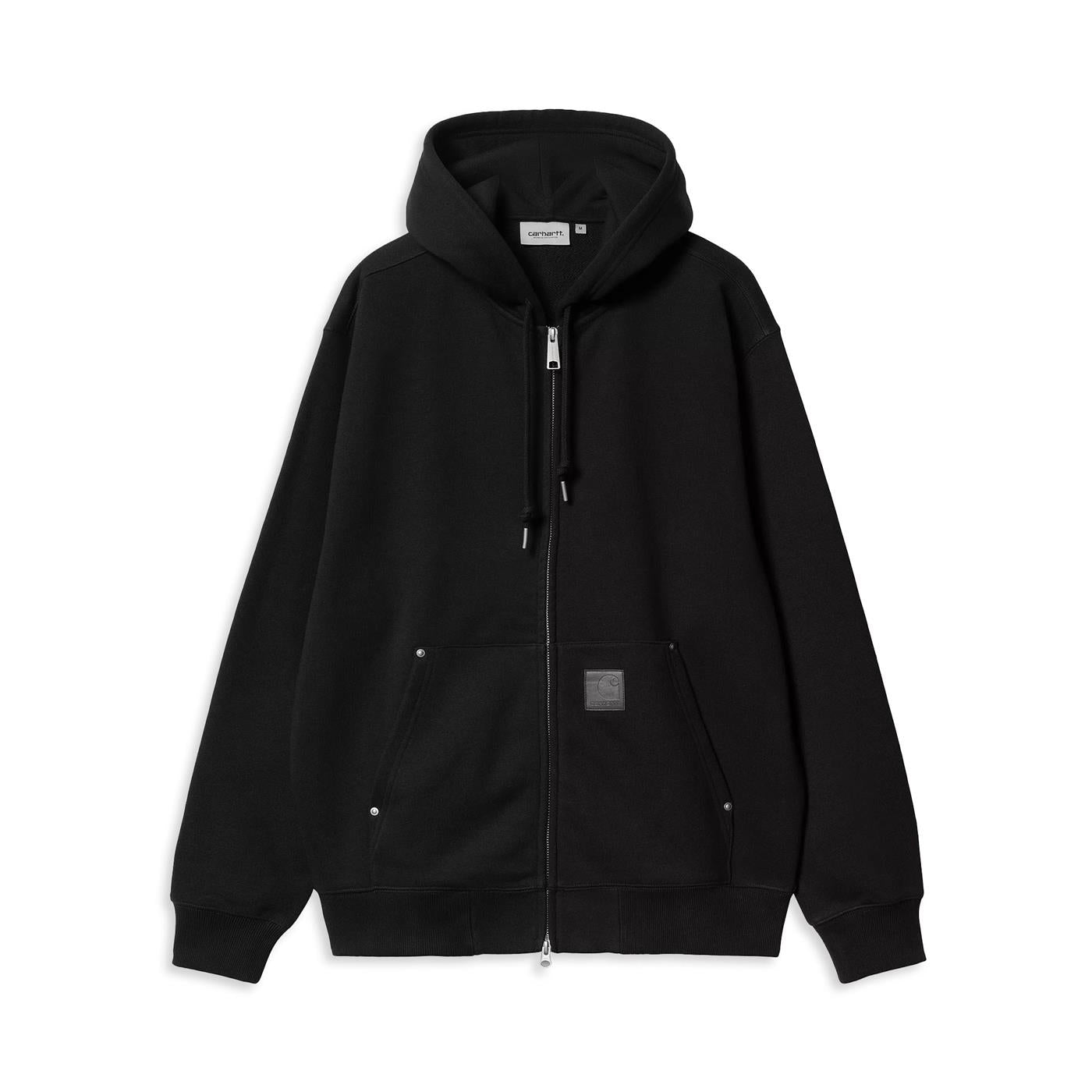 Carhartt WIP Hooded Eldon Sweat Jacket Black  - I03442889XX