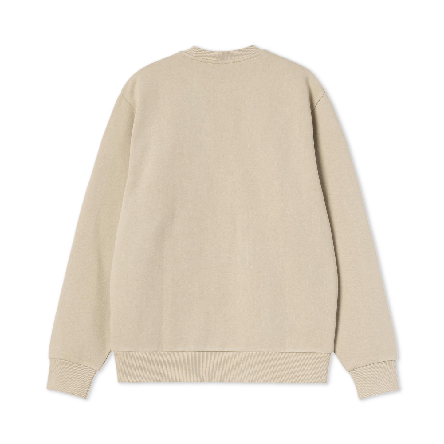 Carhartt WIP Script Embroidery Sweat Barchan/White - I0344963LWXX