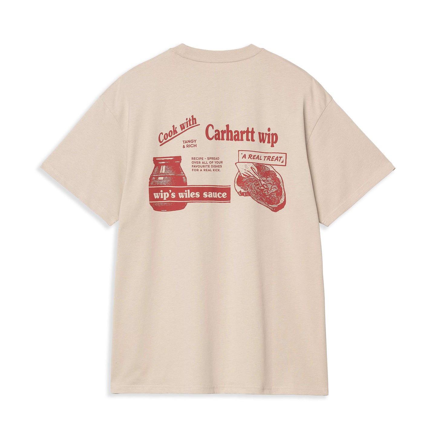Carhartt WIP S/S Catalogue T-Shirt Fleur de Sel/Desire - I0346442X6XX