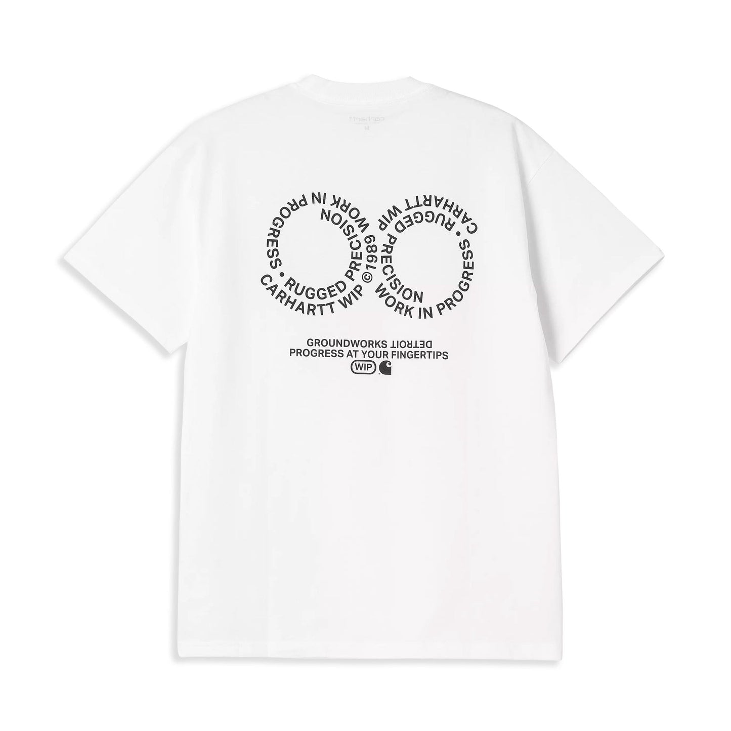 Carhartt WIP S/S Rotation T-Shirt White/Black - I03477200AXX
