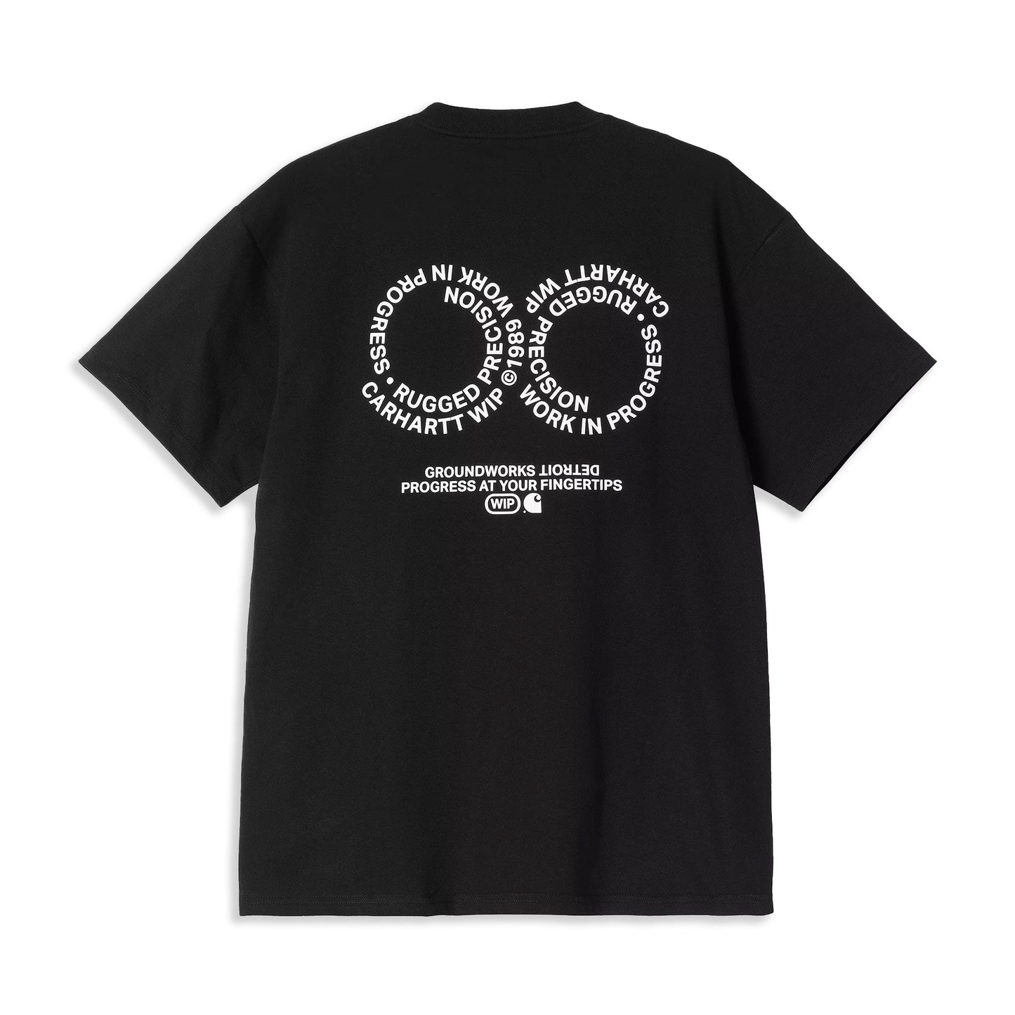 Carhartt WIP S/S Rotation T-Shirt Black/White - I0347720D2XX