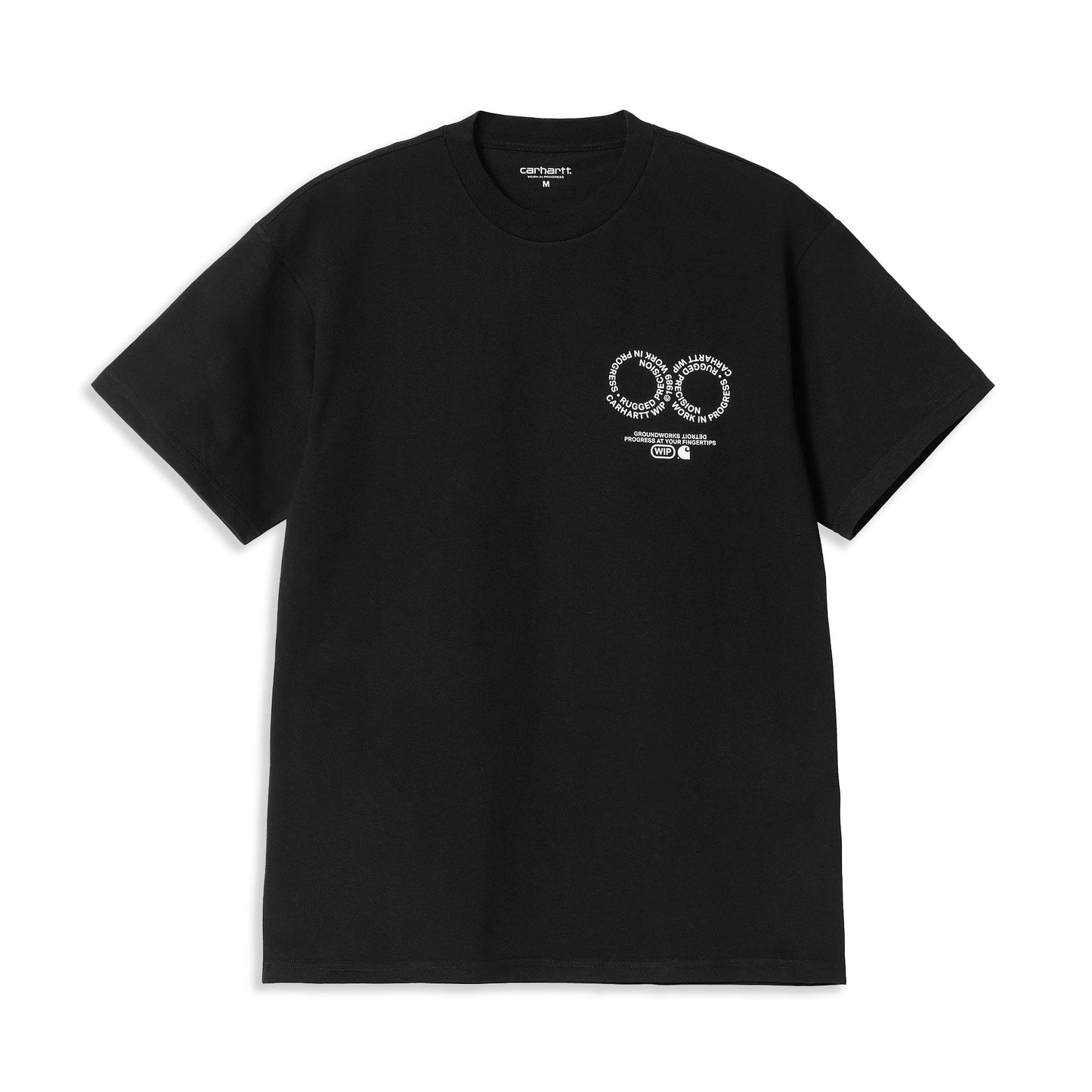 Carhartt WIP S/S Rotation T-Shirt Black/White - I0347720D2XX