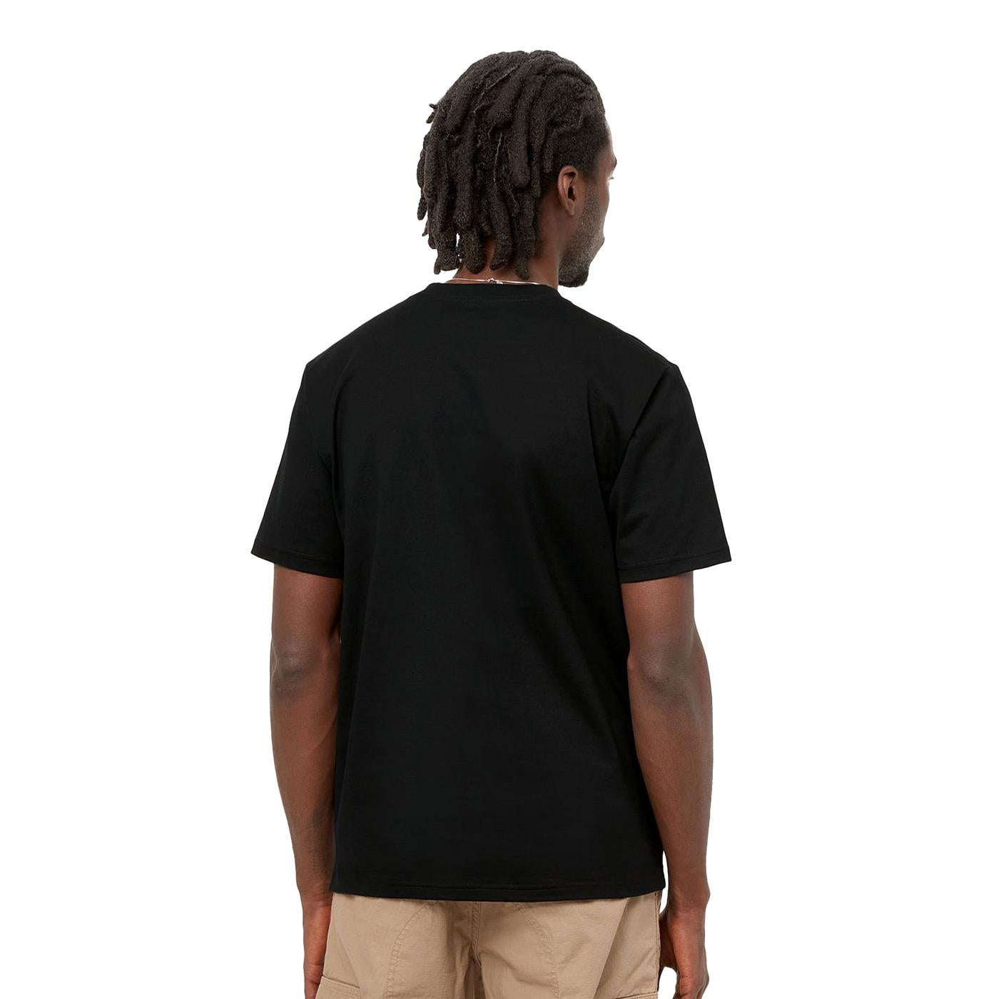 Carhartt WIP S/S University Script T-Shirt Black/White - I0348520D2XX