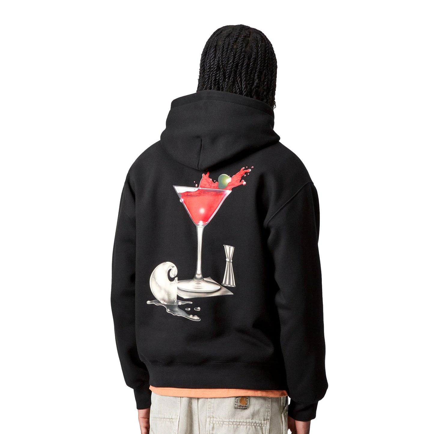 Carhartt WIP Hooded Jake Garcia Sweat Black - I03519189XX