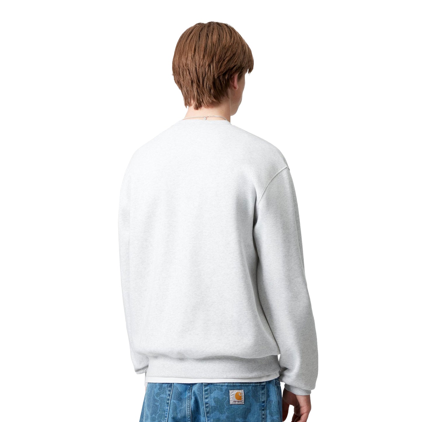 Carhartt WIP Masterpiece Sweat Ash Heather/Wolfsbane