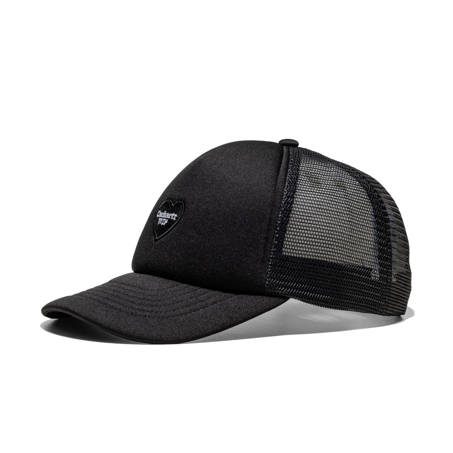 Carhartt WIP Heart Patch Trucker Cap Black