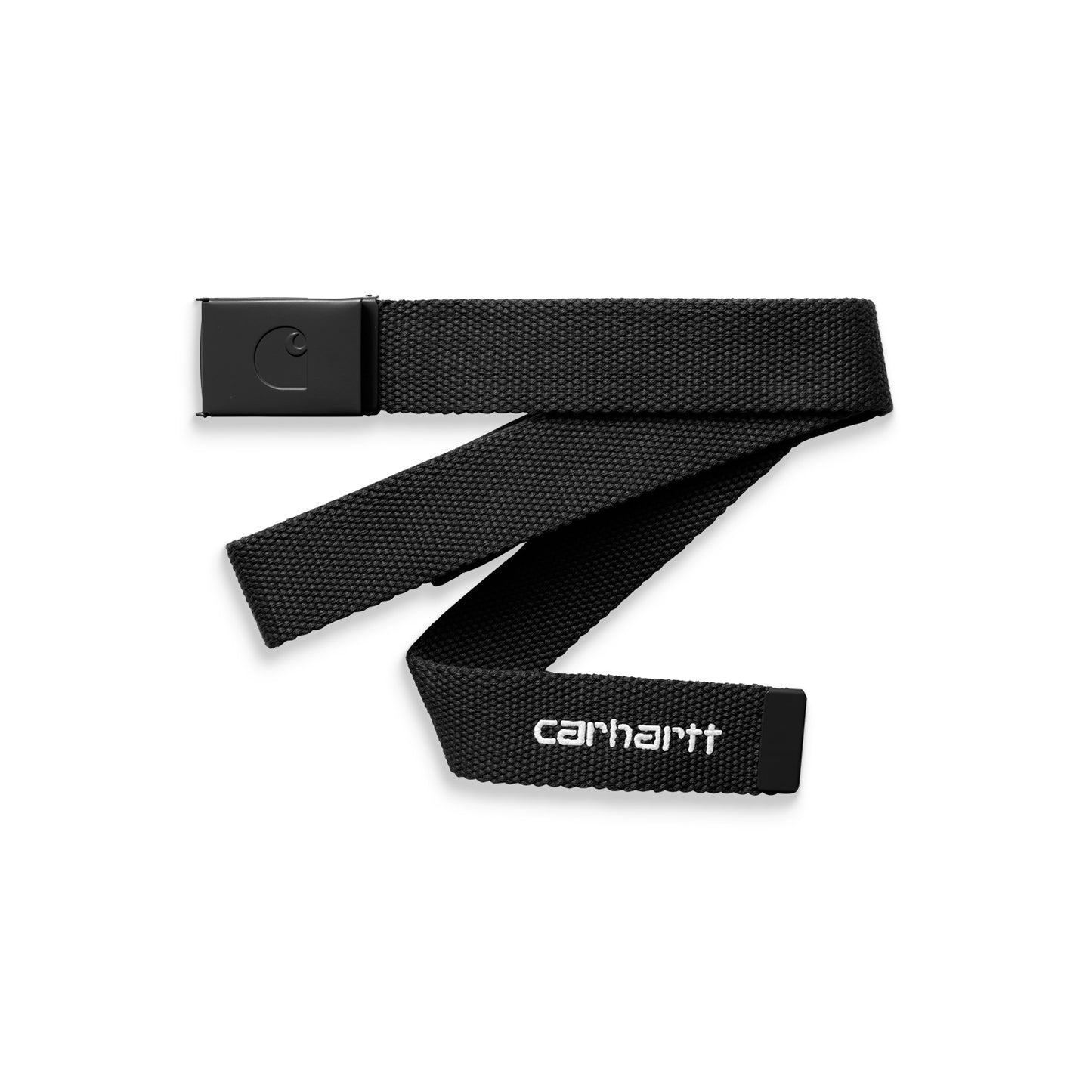 Carhartt WIP C-Logo Belt Tonal Black/White - I0354150D2XX