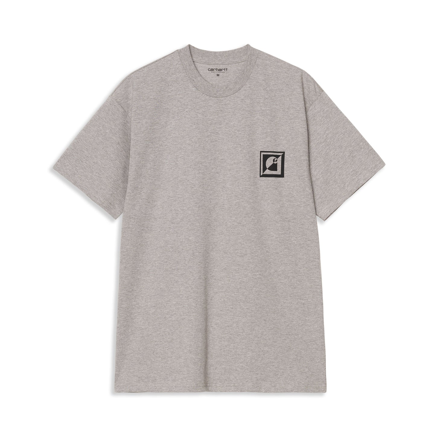 Carhartt WIP S/S C Logo Archive T-Shirt Grey Heather - I035439V6XX